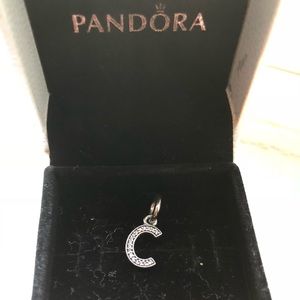 Pandora letter C charm
